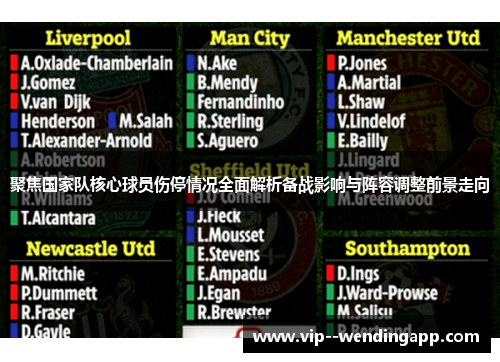 聚焦国家队核心球员伤停情况全面解析备战影响与阵容调整前景走向