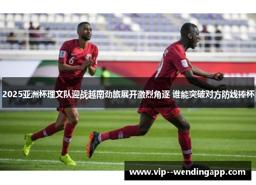 2025亚洲杯理文队迎战越南劲旅展开激烈角逐 谁能突破对方防线捧杯 2025亚洲杯理文队迎战越南劲旅展开激烈角逐 谁能突破对方防线捧杯
